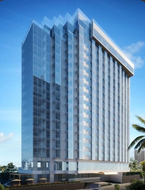 Fachada do Lucsin Residence | Studios e Apartamentos em Boa Viagem