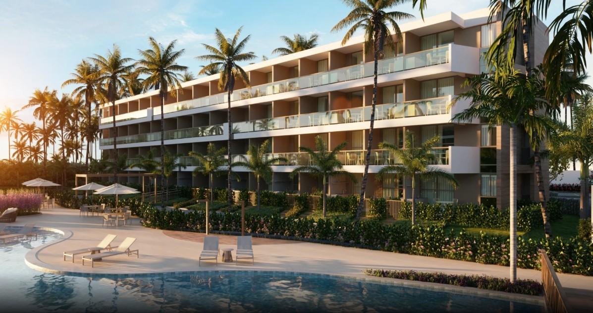 Fachada do Beach Class Wave | Resort em Muro Alto